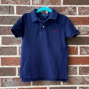 B1G2F 🚨 Polo by Ralph Lauren Kids Navy Blue Polo Shirt